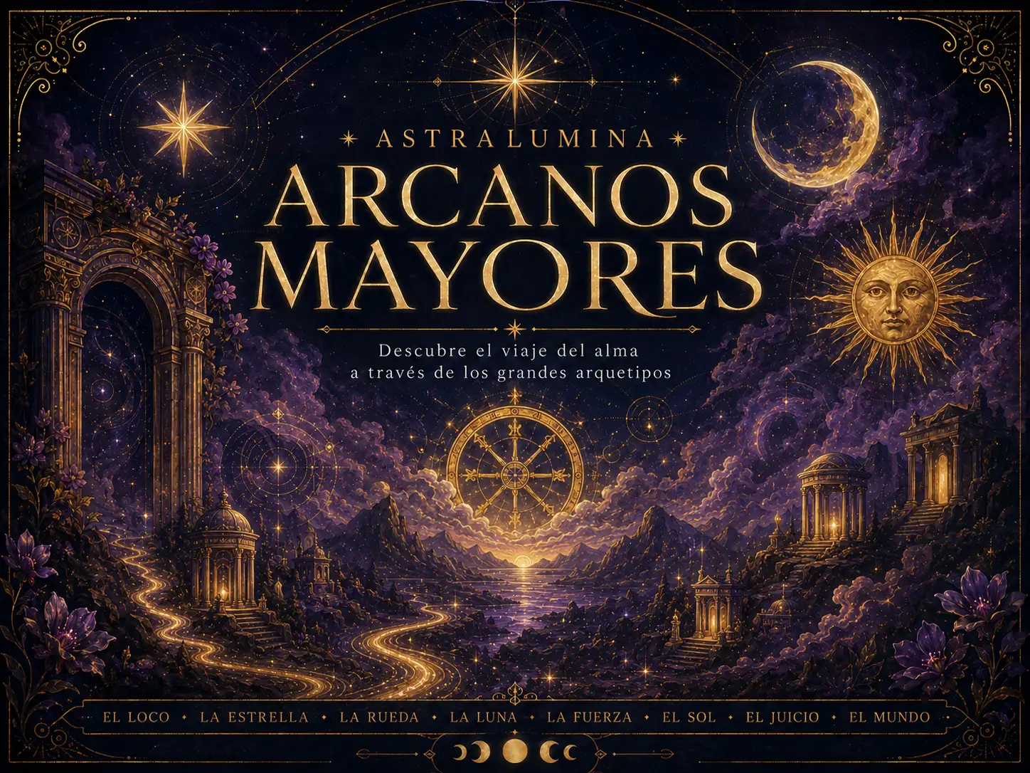 Arcanos Mayores del Tarot Waite Smith: el viaje del alma a través de los grandes arquetipos